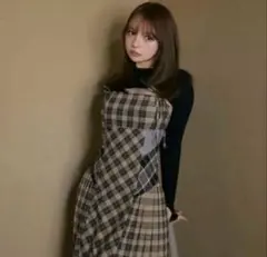 andmary アンドマリー チェックワンピース - メルカリ