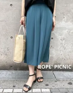 ✳︎未使用✳︎ROPE' PICNIC シフォンジョーゼットスカーチョ