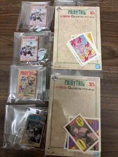FAIRY TAIL 一番くじ アクリルスタンド ステッカーセット6種