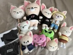 Stray Kids I.N フォクシニー　ぬいぐるみ タオル 巾着　セット Stray Kids I.N フォクシニー ぬいぐるみ タオル 巾着 セット - メルカリ