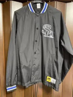 【新品・激レア】福岡ソフトバンクホークス スタジャン マジェスティック ネイビー 通販限定マジェスティック製歴代スタジャン予約販売中 | 福岡