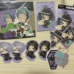 ツイステ オクタヴィネル寮 ステッカー 山を愛する会 カードダス