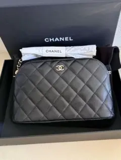 3/18まで限定価格CHANELキャビアスキン チェーンショルダー