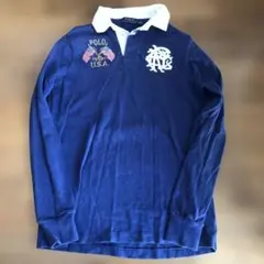 Polo Ralph Lauren ネイビー長袖ラガーシャツ S