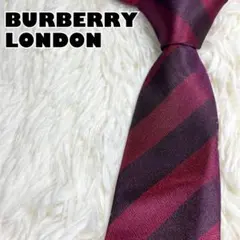 ✨希少✨【極美品】BURBERRY LONDON ネクタイ　ハンドメイド