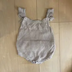ベビー服　ニットロンパース