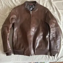ブルーナボイン ガルジャケット No.2 ネービー ネイビー シープスキン 