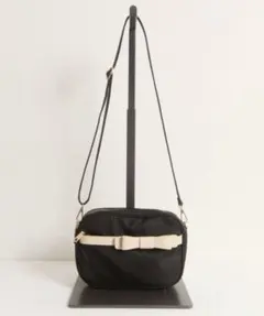 Mayumi様専用　りぼんモチーフ付きナイロンポシェットショルダーバッグ