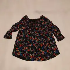 90 GAP 花柄 ワンピース 90cm 18-24ヶ月のサムネイル