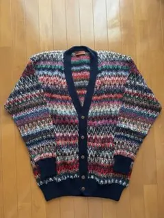Missoni ミッソーニ　ニット　カーディガン マルチ
