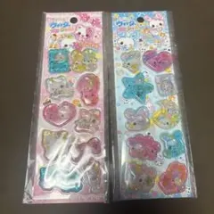 【当時物】クーリア　キャンディツインズ　ウォーターシール　うさぎ　平成　レトロ