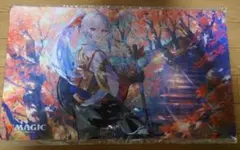 MTG 放浪皇 プレイマット 百瀬寿とカード - メルカリ
