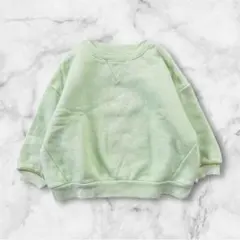 BREEZE 90cm ゆったりデザイン 裏起毛トレーナー