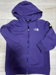 THE NORTH FACE フルジップパーカー 130cm パープル　紫
