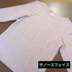 THE NORTH FACE　ノースフェイス　ボーダーカットソー　七分丈　L