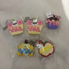 サンリオキャラクターズ　メルヘン工房　おなまえホルダー　4種5点セット