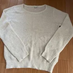 アースミュージックアンドエコロジー　ニット　パール付き