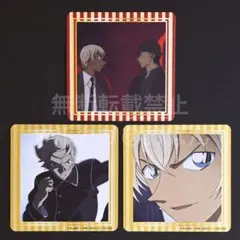 名探偵コナン コナンランド コースター 赤井秀一 安室透 セット