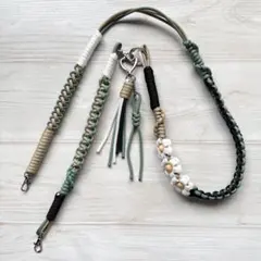 3wayスマホストラップ☆ショルダーストラップ☆ハンドストラップ☆ハンドメイドD