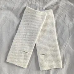 【即出荷可能】UNIQLO スフレヤーンニットアームウォーマー