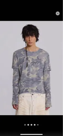 JADED LONDON　ロンT Jaded London Double Layer Varsity Top in Red | REVOLVE