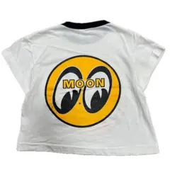MOONEYES クロップドTシャツ リンガー アイボール S USA製のサムネイル