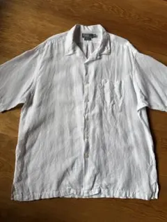 90s Polo Ralph Lauren CALDWELL 白無地 XL ポロ