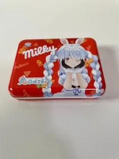 ホロライブ　兎田ぺこら　ミルキー缶