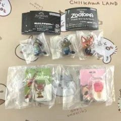 ズートピア ガチャガチャ5点 まとめ売り