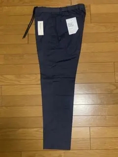 【新品】グローバルワーク アーバンデニムスラックス Lサイズ ネイビー