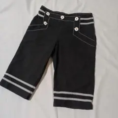 familiar plus150 黒ハーフパンツハーフパンツ