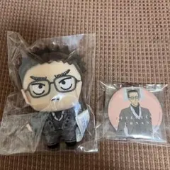 セガラッキーくじ　名探偵コナン　G賞ぬいぐるみ　J賞缶バッジ　風見裕也