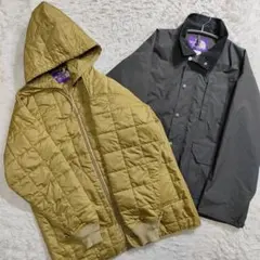 未使用級★ノースフェイス パープルレーベル 3Way ジャケット L グレー