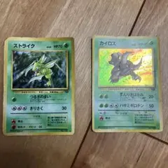 ストライクとカイロス ポケモンカードセット