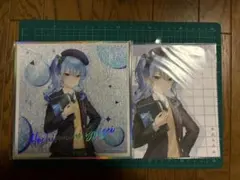 ホロライブ 星街すいせい ANIPLUS SHOPコラボ色紙＆クリーナークロス