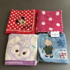 ディズニー ディズニーシー ミニー ステラルー ダッフィー タオルハンカチ