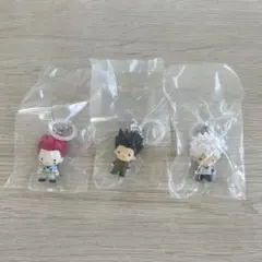 HUNTER×HUNTER めじるしアクセサリー ヒソカ・ゴン・キルア3個セット