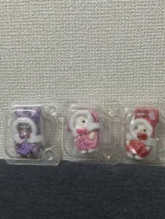 シルバニアファミリー カラフルうさぎ　人形3体セット