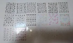 ネイルシール　大量　まとめ売り　激安　可愛い　ネイル　花柄　ピンクゴールド