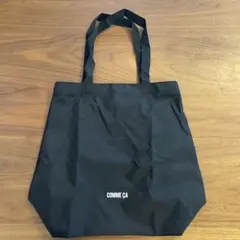 コムサ　エコバッグ　黒　未使用
