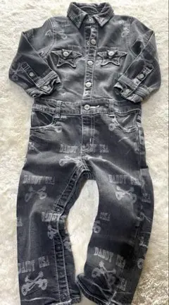 daddy oh daddy デニム つなぎ アメカジ ベース 90 美品 古着のサムネイル