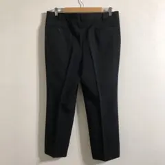 黒 ブラック スラックス オフィス きれいめ