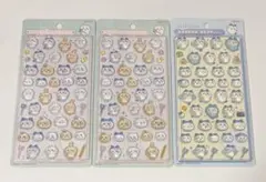 S*中様 【正規品】ボンボン ドロップシール ちいかわ ハチワレ うさぎ 3点セ