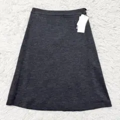 新品タグ付き✨　アンタイトル　23AW ウール混　スカート　フレア　Aライン