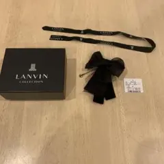 ランバン　リボンブローチ　新品タグ付き　元箱入り　コサージュにも！　オーガンジーのサムネイル