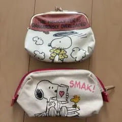 スヌーピー がま口ポーチ セット