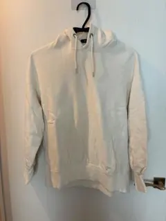 SHIPS アイボリーフード付きパーカー