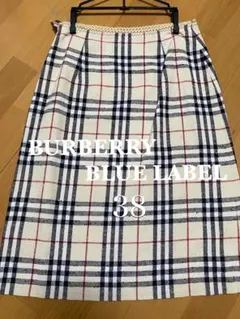 BURBERRY BLUE LABEL チェック柄スカート 38のサムネイル