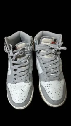 NIKE Air Jordan 1 ハイカット midシューズ グレー