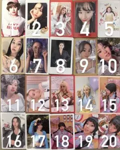 TWICE トレカ チェヨン CHAEYOUNG バラ売り